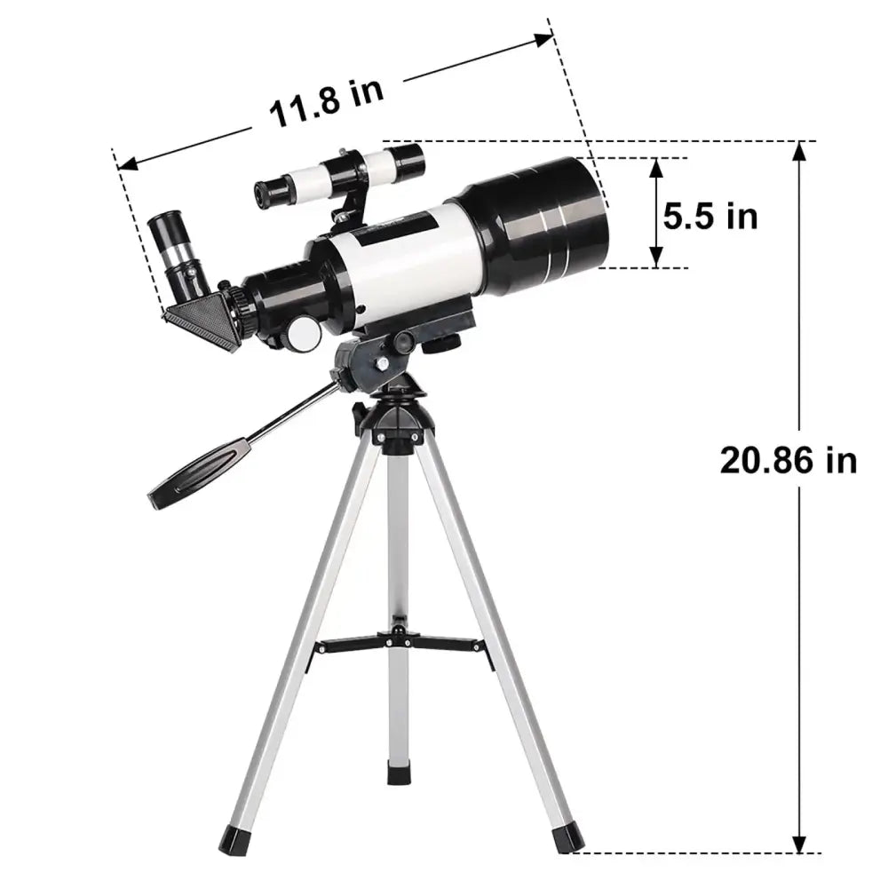 Professional Astronomical Telescope – 150x Zoom with HD Night Vision Habicare