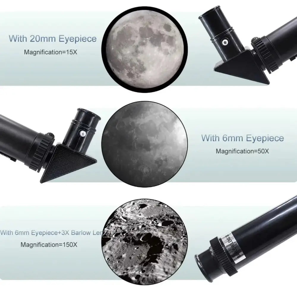Professional Astronomical Telescope – 150x Zoom with HD Night Vision Habicare