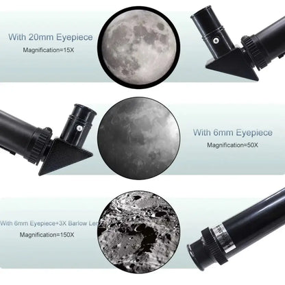 Professional Astronomical Telescope – 150x Zoom with HD Night Vision Habicare