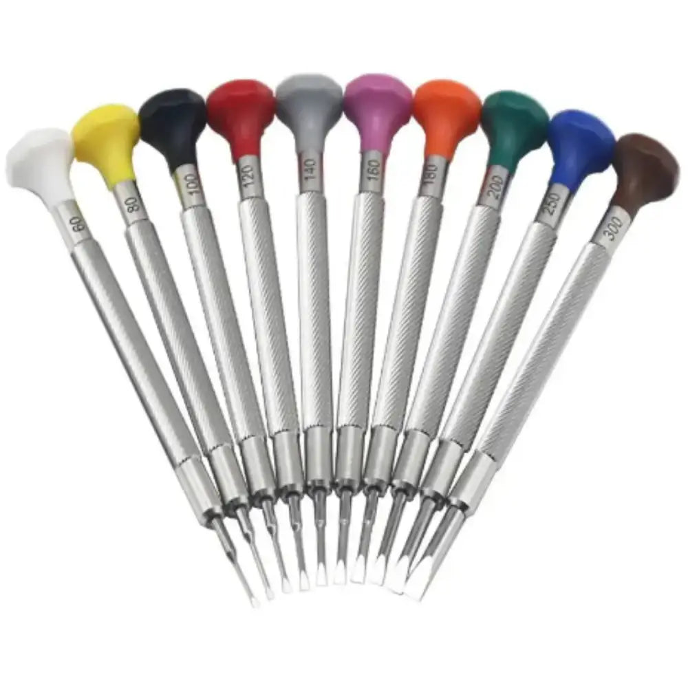 Professional Steel Screwdriver Pack for Electronic Repairs (10pcs) Habicare