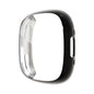 Habicare protective case for Fitbit Sense 2 in black, TWS design, durable silicone cover, available in 9 colors.
