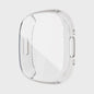 Clear protective case for Fitbit Sense 2 by Habicare, available in nine colors, designed to shield the smartwatch.