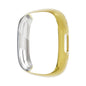 Habicare protective TWS case for Fitbit Sense 2 in gold, available in 9 colors, offers durable protection for your smartwatch.