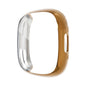 Habicare protective case for Fitbit Sense 2 in rose gold, available in nine colors, designed to protect and personalize the smartwatch.