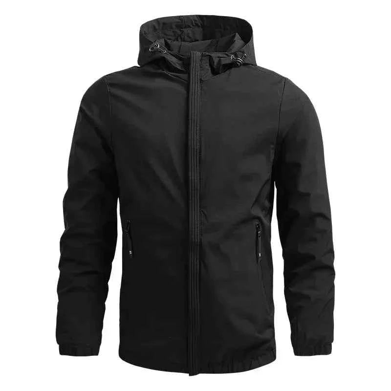 Men's Outdoor Waterproof Jacket - Windproof Hiking Rain Jacket | All-Weather Protection