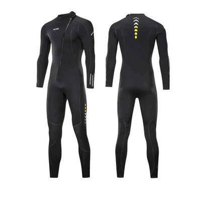 One-Piece Neoprene Wetsuit - Warm Surfing & Diving Suit for All Seasons | Unisex Athletic Wear