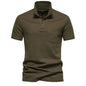 Men's 100% Cotton Polo Shirt - Classic Short Sleeve Polo with Pocket | Casual Summer Wear