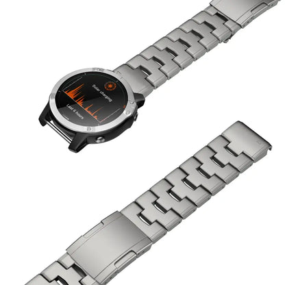 Quick Fit Titanium Strap for the Garmin Fenix/Epix/Instinct Series (22/26mm) (3 colors available) Habicare