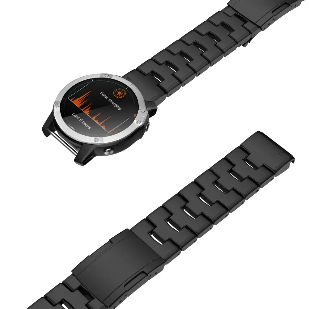 Quick Fit Titanium Strap for the Garmin Fenix/Epix/Instinct Series (22/26mm) (3 colors available) Habicare