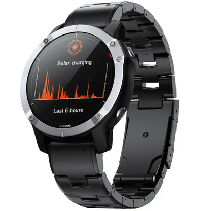 Quick Fit Titanium Strap for the Garmin Fenix/Epix/Instinct Series (22/26mm) (3 colors available) Habicare