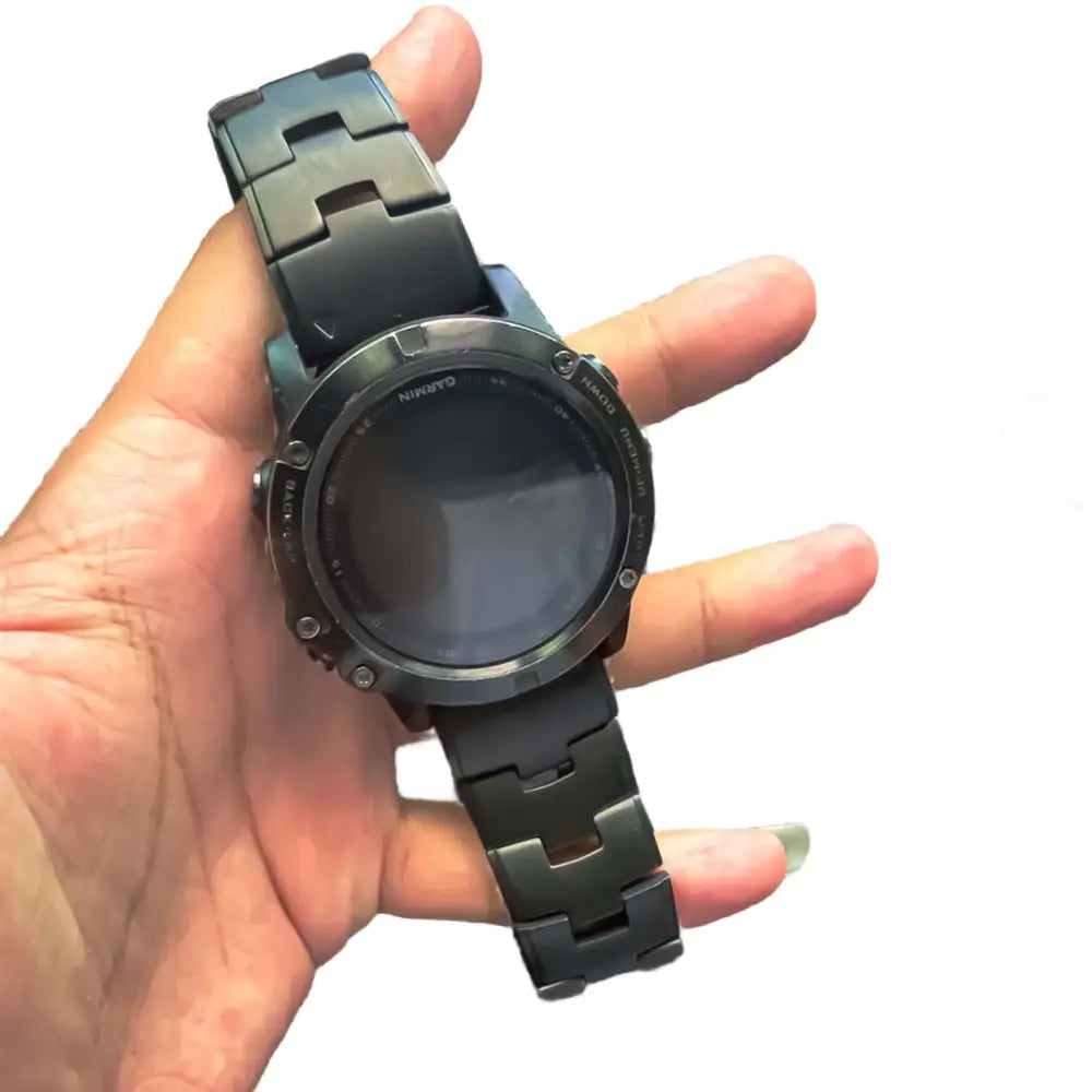 Quick Fit Titanium Strap for the Garmin Fenix/Epix/Instinct Series (22/26mm) (3 colors available) Habicare