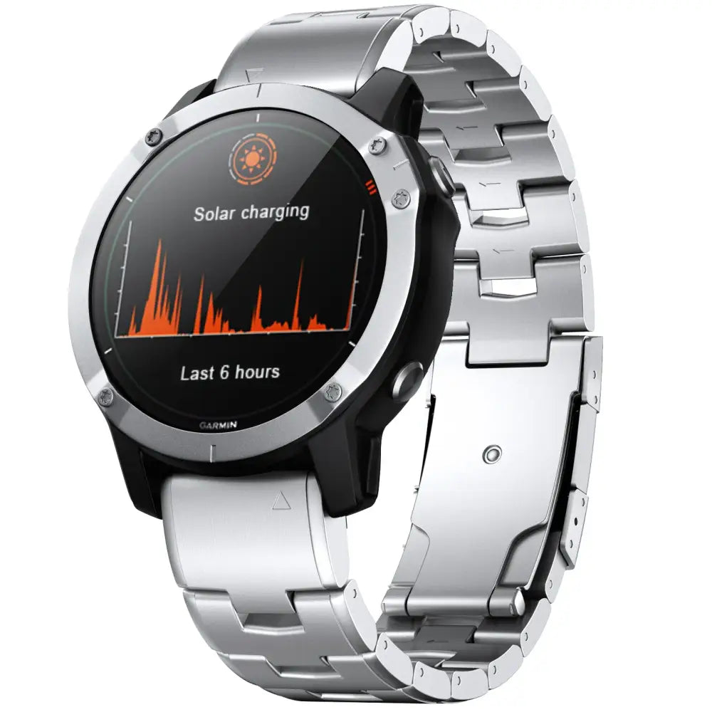 Quick Fit Titanium Strap for the Garmin Fenix/Epix/Instinct Series (22/26mm) (3 colors available) Habicare