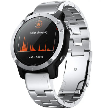 Quick Fit Titanium Strap for the Garmin Fenix/Epix/Instinct Series (22/26mm) (3 colors available) Habicare