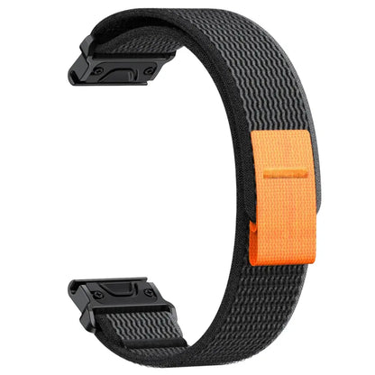 QuickFit Nylon Strap for the Garmin Instinct/Fenix Series (2 sizes & 6 colours available) Habicare