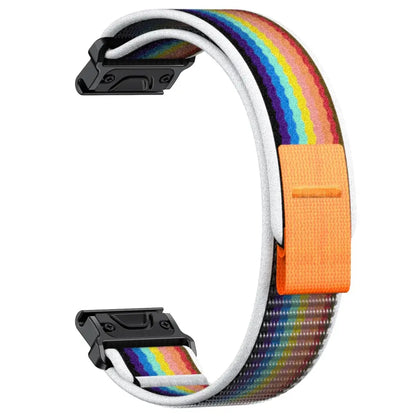 QuickFit Nylon Strap for the Garmin Instinct/Fenix Series (2 sizes & 6 colours available) Habicare