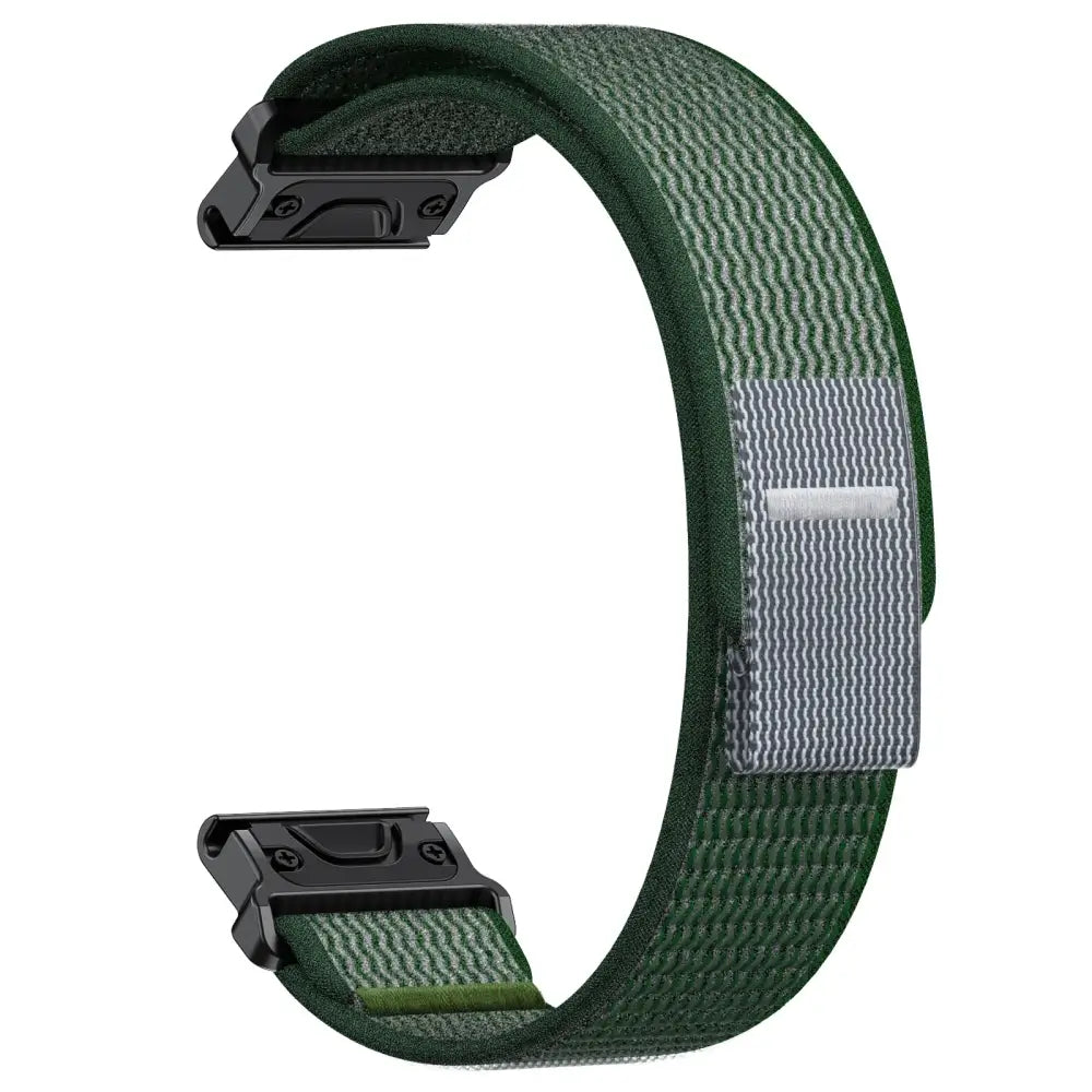 QuickFit Nylon Strap for the Garmin Instinct/Fenix Series (2 sizes & 6 colours available) Habicare