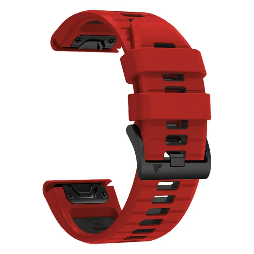 QuickFit Silicone Sports Strap for the Garmin (22mm/26mm) (wide compatibility & 22 colours) Habicare