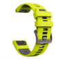 QuickFit Silicone Sports Strap for the Garmin (22mm/26mm) (wide compatibility & 22 colours) Habicare