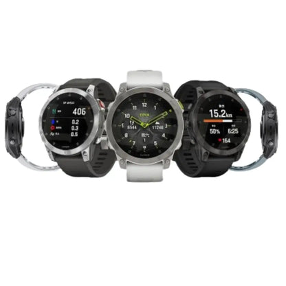 QuickFit Silicone Strap for a Range of Garmin Watches (22mm) (See list of models in the description) Habicare