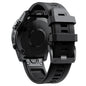 QuickFit Silicone Strap for a Range of Garmin Watches (22mm) (See list of models in the description) Habicare
