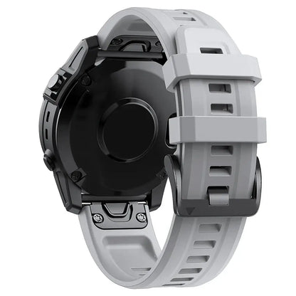 QuickFit Silicone Strap for a Range of Garmin Watches (22mm) (See list of models in the description) Habicare