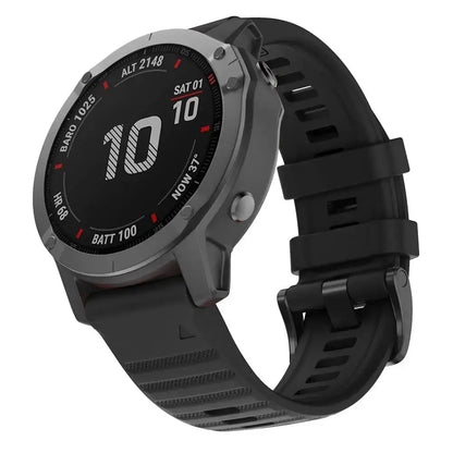 QuickFit Silicone Strap for the Garmin Descent MK1/MK2/MK2i, Enduro/2, Tactix Delta (26mm) (10 colours available) Habicare
