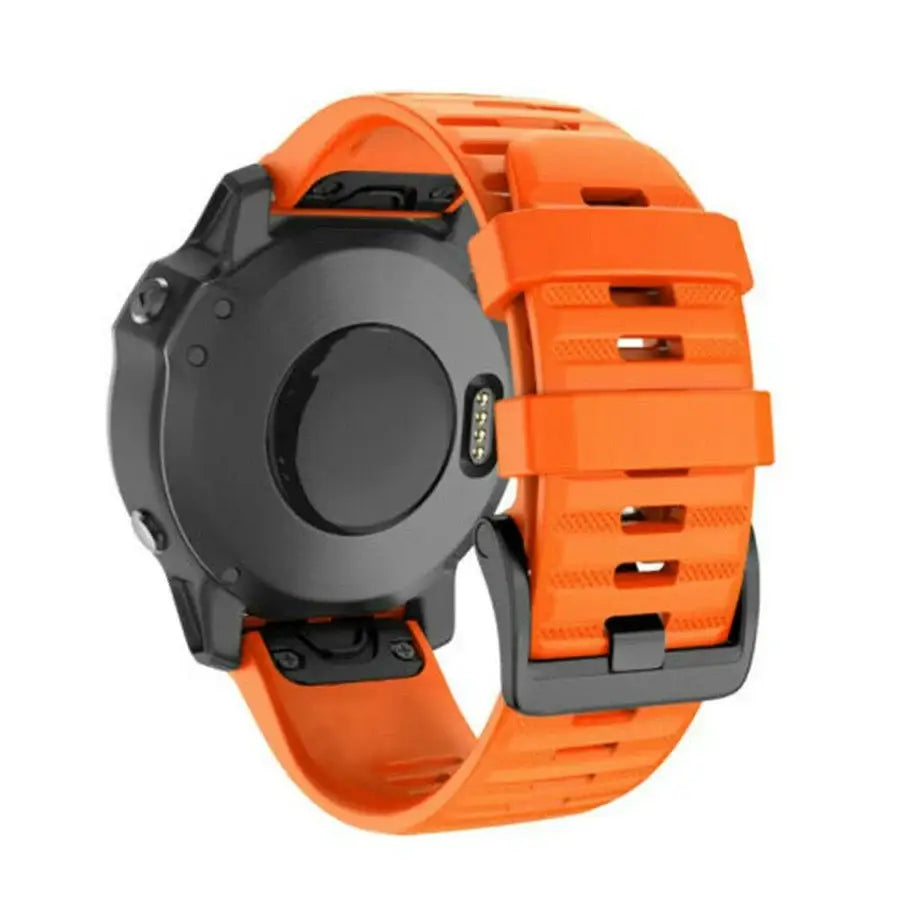 QuickFit Silicone Strap for the Garmin Descent MK1/MK2/MK2i, Enduro/2, Tactix Delta (26mm) (10 colours available) Habicare