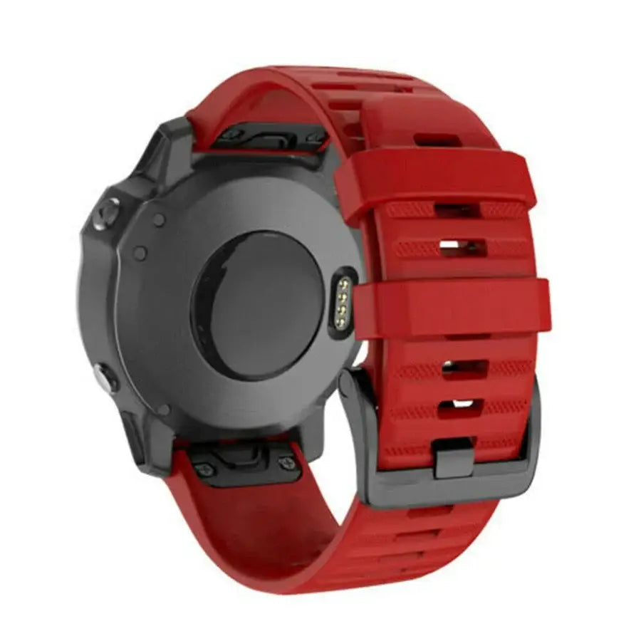 QuickFit Silicone Strap for the Garmin Descent MK1/MK2/MK2i, Enduro/2, Tactix Delta (26mm) (10 colours available) Habicare