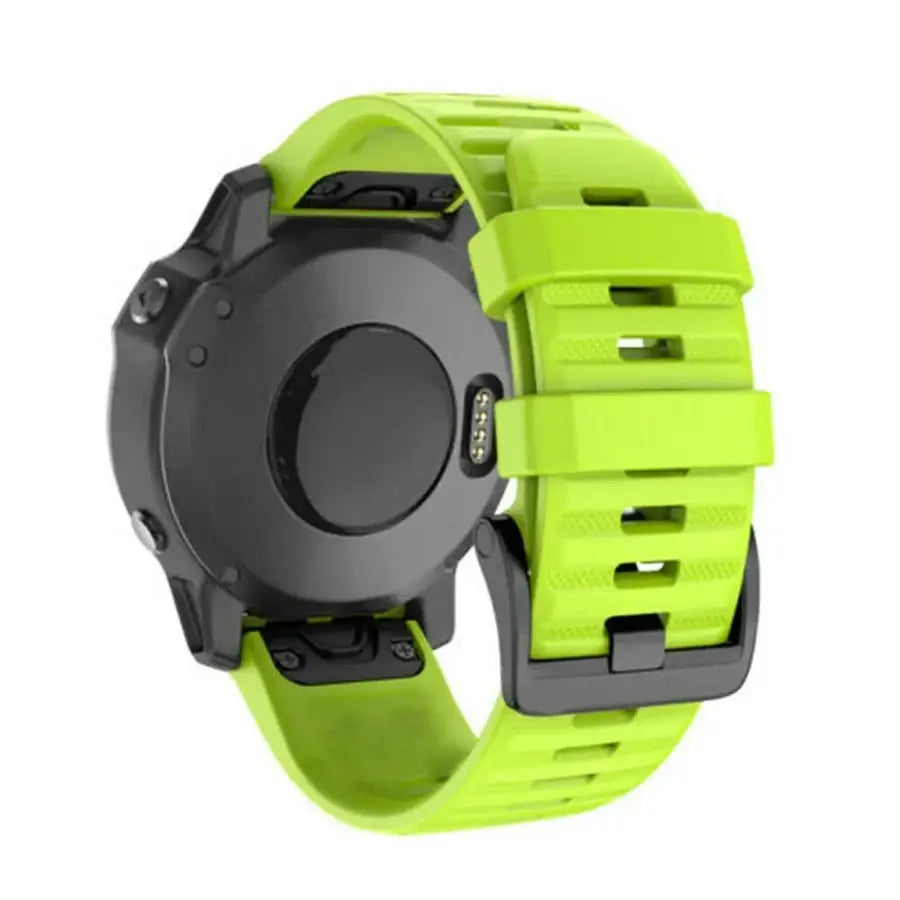 QuickFit Silicone Strap for the Garmin Descent MK1/MK2/MK2i, Enduro/2, Tactix Delta (26mm) (10 colours available) Habicare