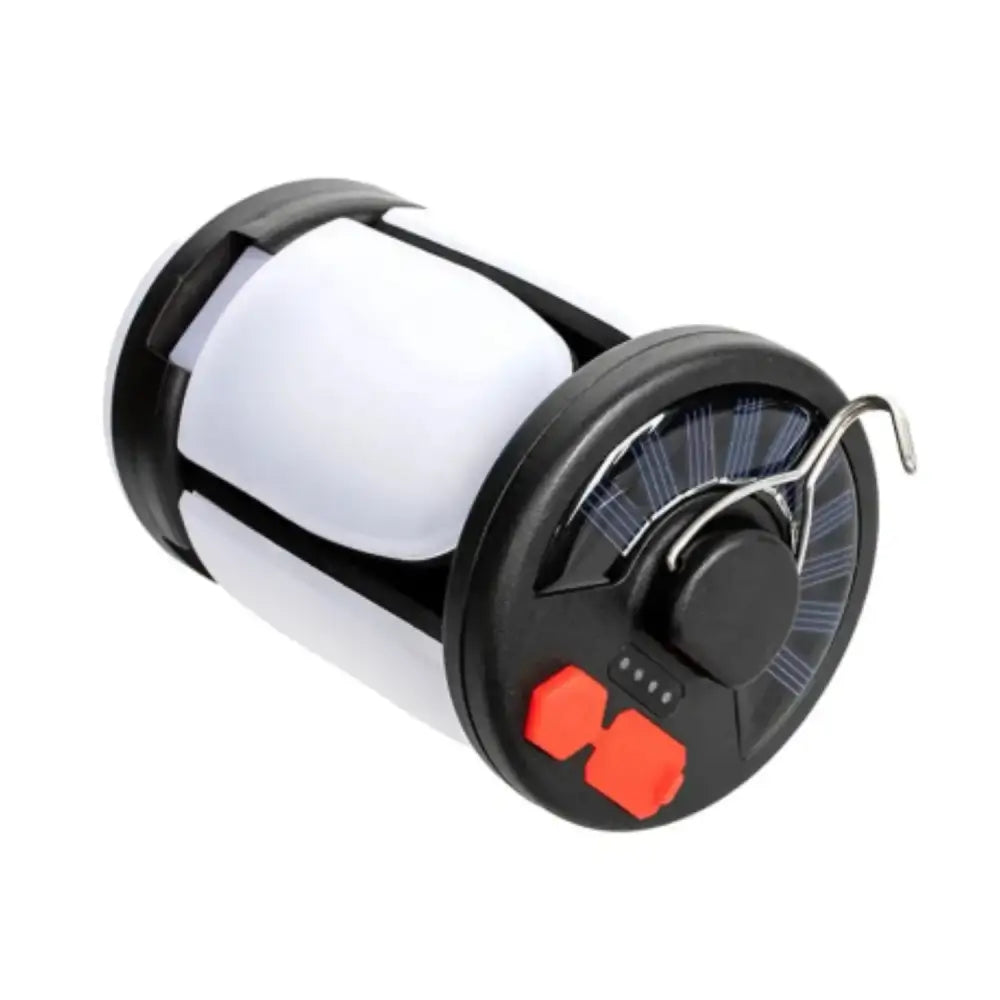Habicare Rechargeable Folding LED Camping Lantern with SS design, compact, portable outdoor light for camping and outdoor activities.