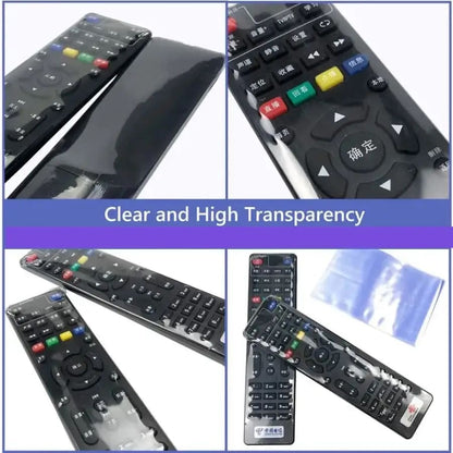 Black 9eight5 remote control sleeve for electronics accessories, designed to protect and organize remote controls.