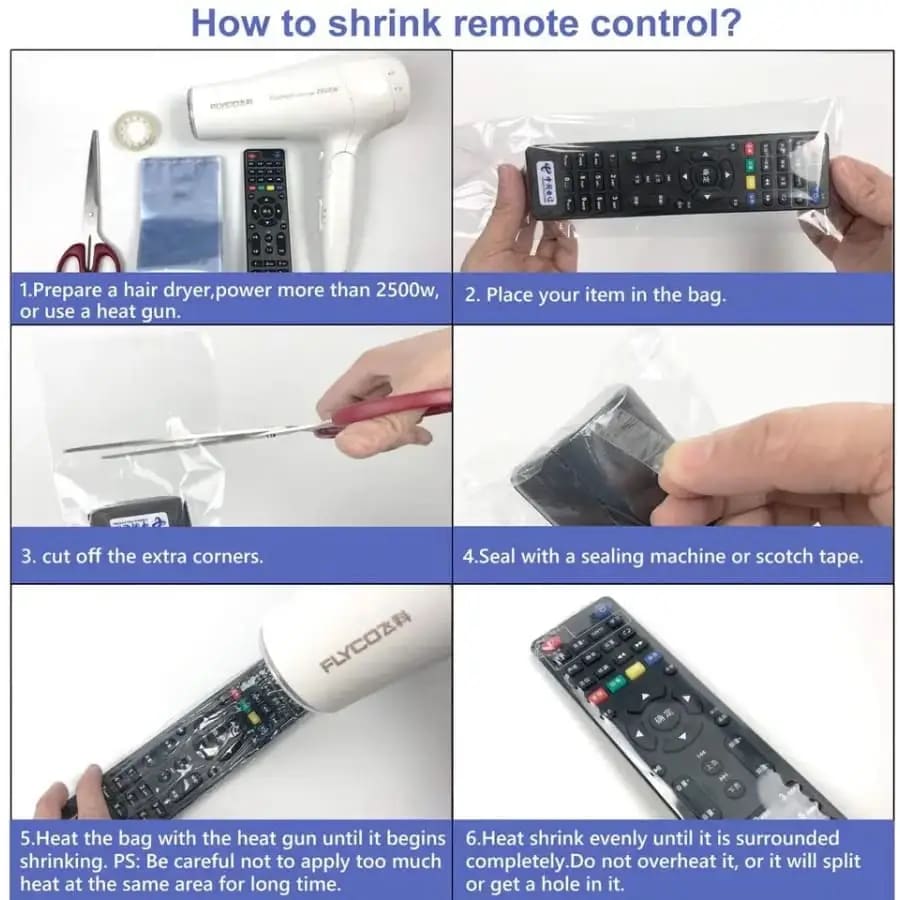 Black 9eight5 remote control sleeve for electronics accessories, designed to protect and organize remote controls.