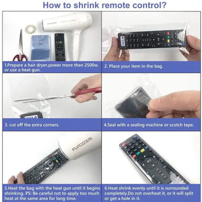 Black 9eight5 remote control sleeve for electronics accessories, designed to protect and organize remote controls.