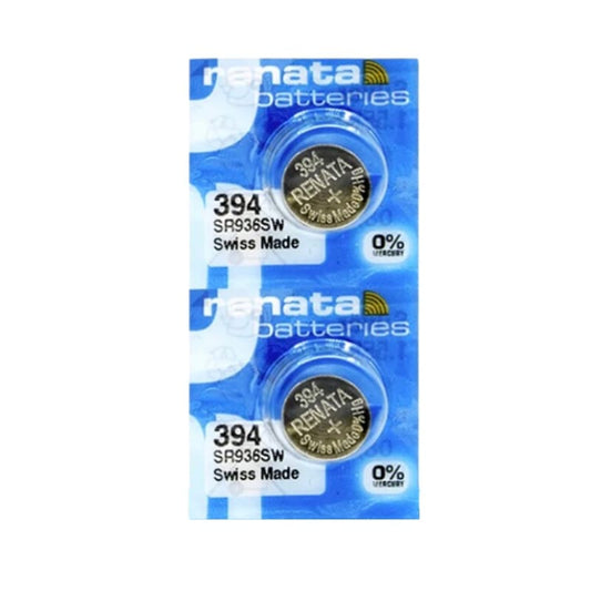 Renata 394 / SR936SW Watch Batteries (2 Pack) That Watch Shop