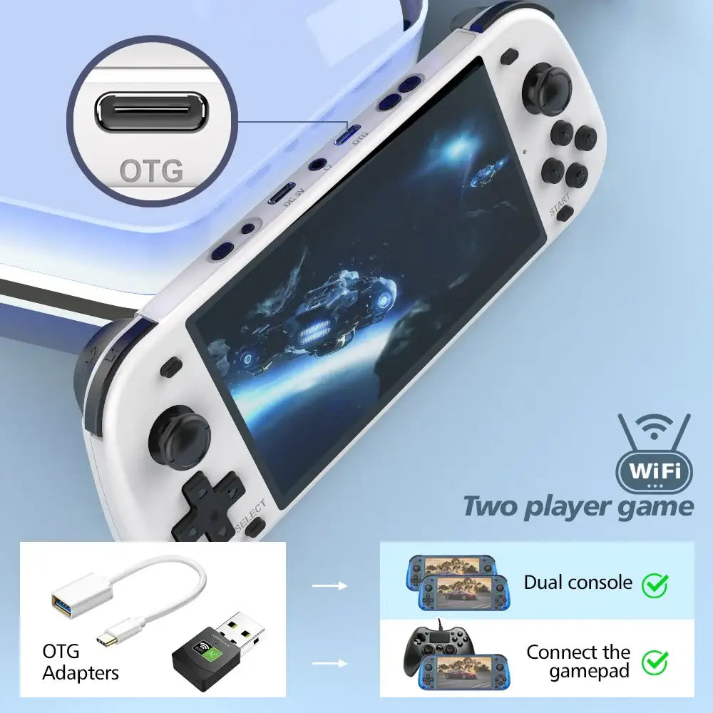 Retro Handheld Console – 5.1" Screen (4 colours available) Habicare