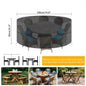 Round Waterproof Patio Furniture Cover – Anti-UV, Windproof (different sizes available) Habicare