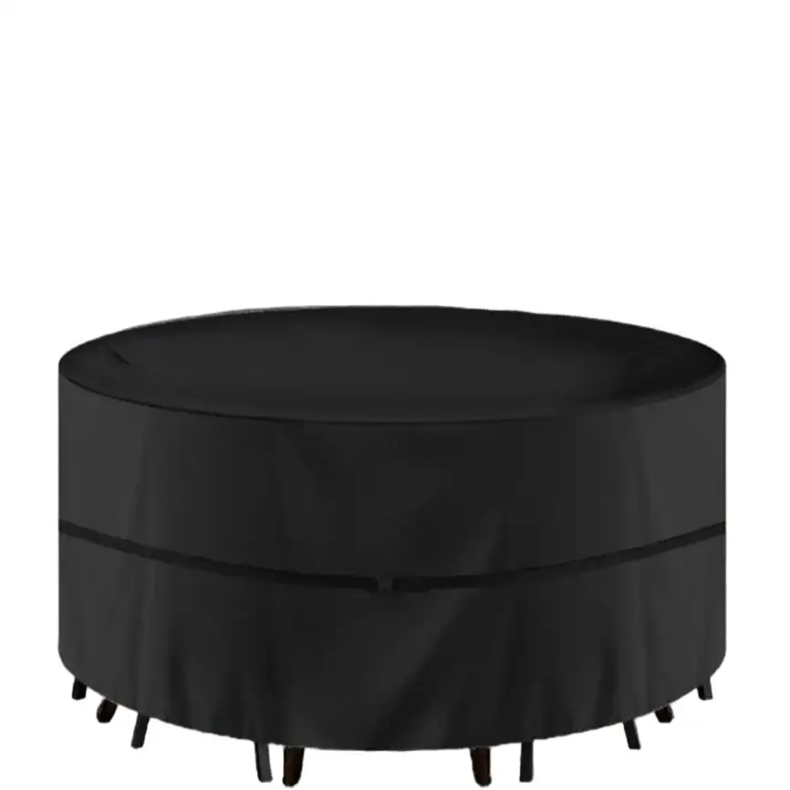 Round Waterproof Patio Furniture Cover – Anti-UV, Windproof (different sizes available) Habicare