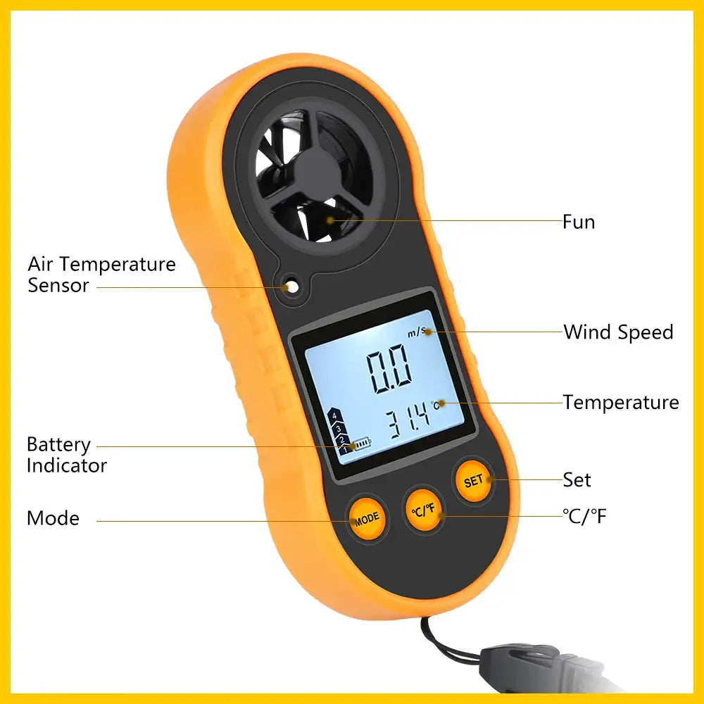 Portable Anemometer Habicare
