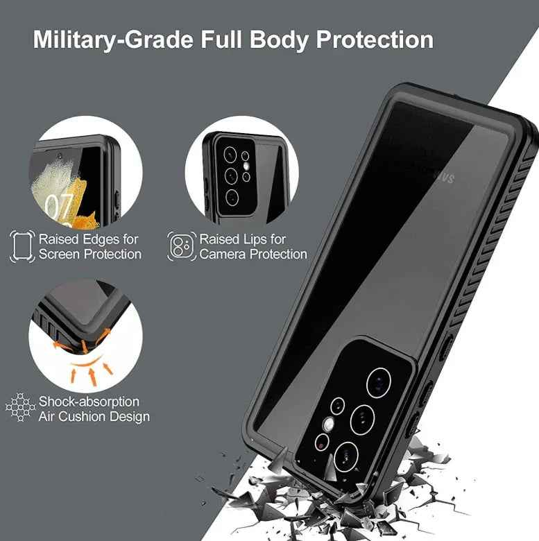 Redpepper Samsung S22 Ultra Waterproof Case | Shockproof Cover