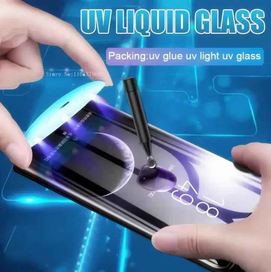 UV Liquid Full Glue Tempered Glass for Samsung Galaxy S23