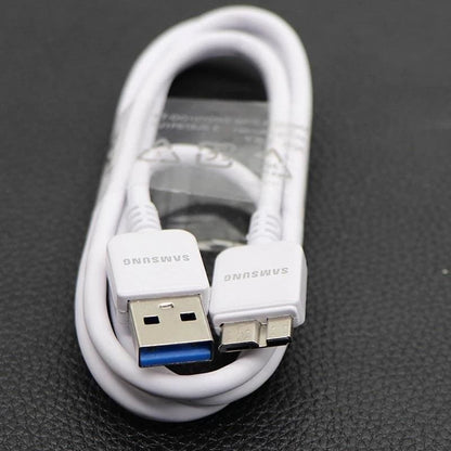Samsung Type A Charger Cable by 9eight5, showing a close-up of the black USB cable for phones and tablets.