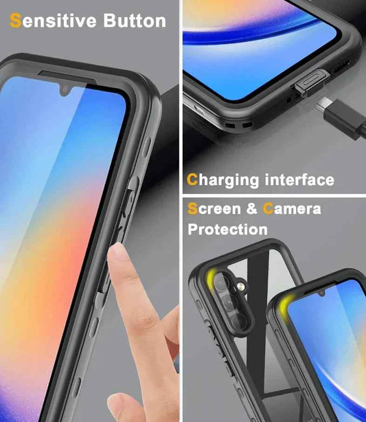 Samsung Galaxy A15 4G/5G Waterproof Case Redpepper Full Protection