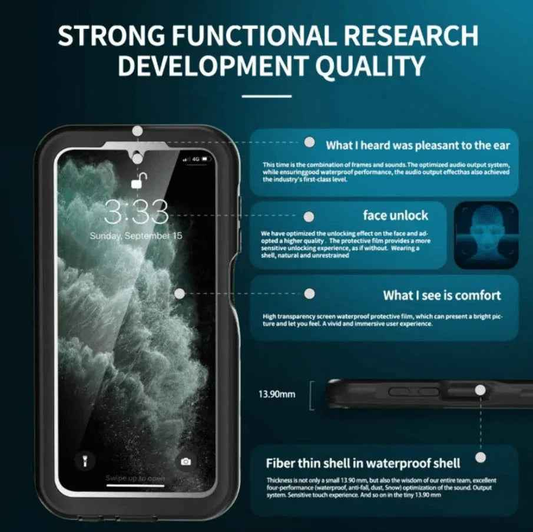 Samsung Galaxy A16 5G Waterproof Case Redpepper Full Protection