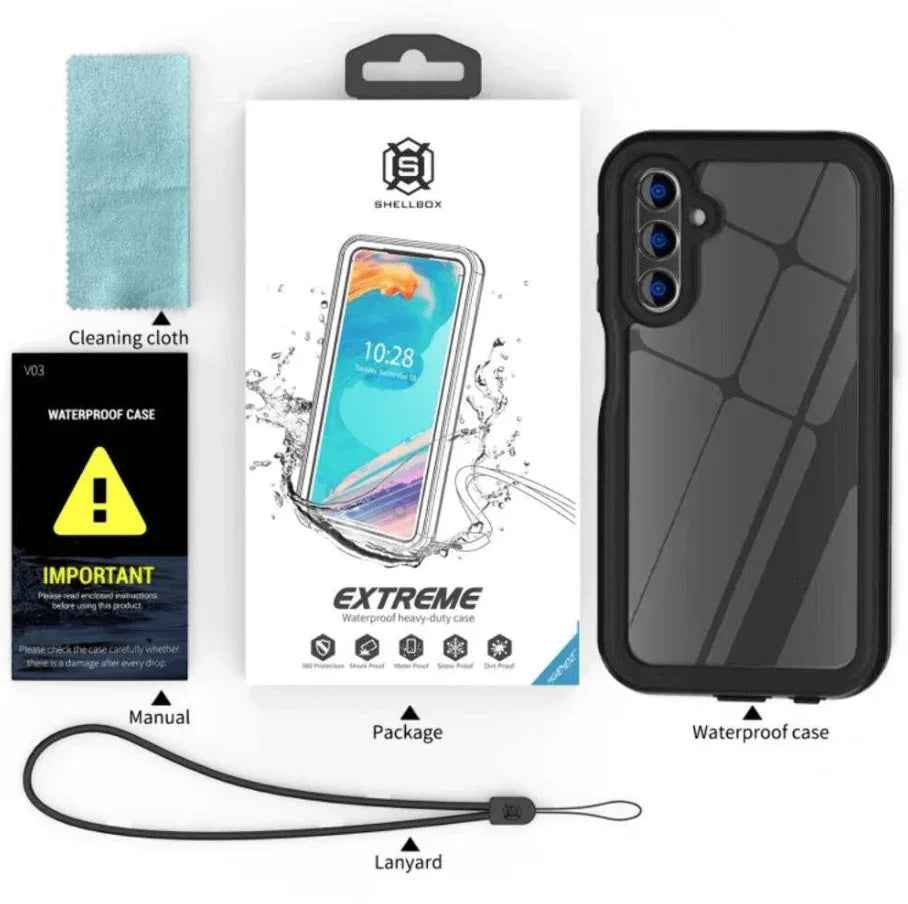 Samsung Galaxy A16 5G Waterproof Case Redpepper Full Protection