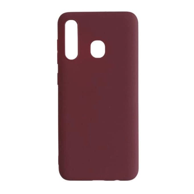 Silicone Case for Samsung Galaxy A20/A30 (Maroon) 9eight5