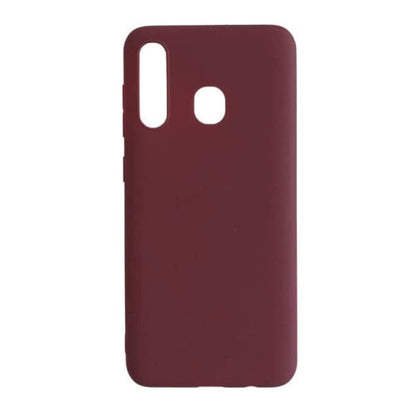 Silicone Case for Samsung Galaxy A20/A30 (Maroon) 9eight5
