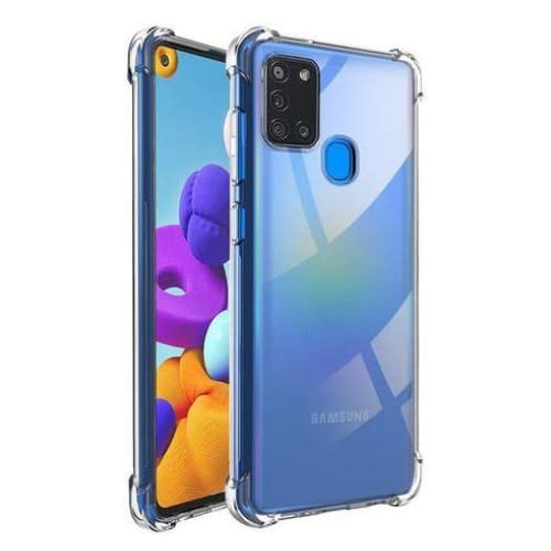 Silicone Case for Samsung Galaxy A21s (Clear) 9eight5