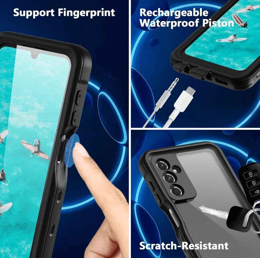 Samsung Galaxy A24 4G Waterproof Case Redpepper Full Protection