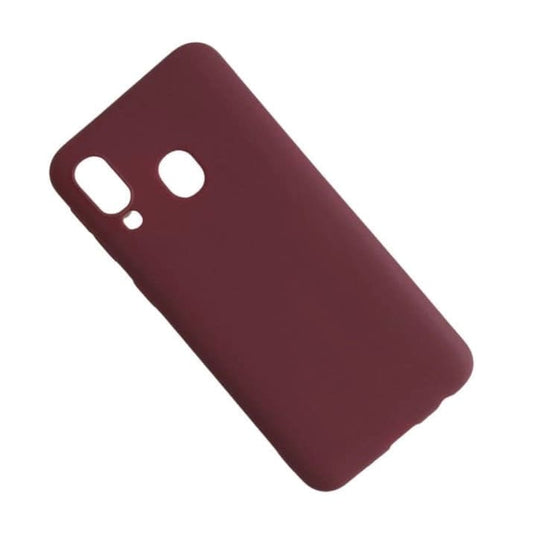 Silicone Case for Samsung Galaxy A40 (Maroon) 9eight5