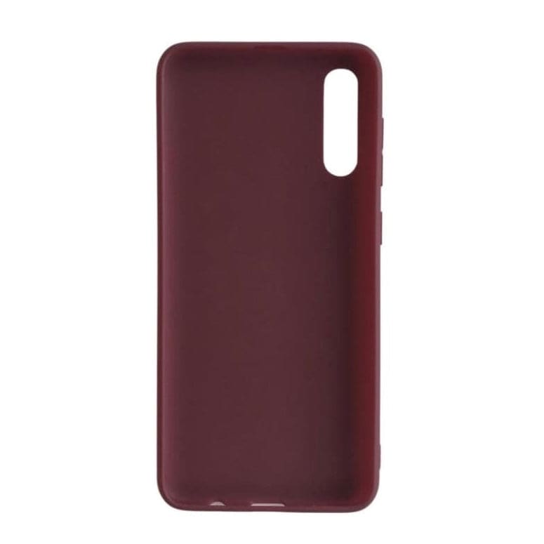 Silicone Case for Samsung Galaxy A50/A50S (Maroon) 9eight5
